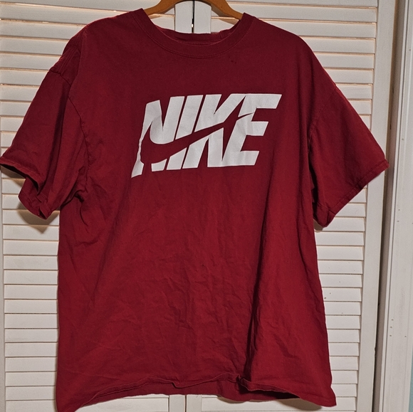 Vintage Red Nike T-shirt Size Large - Picture 5 of 5